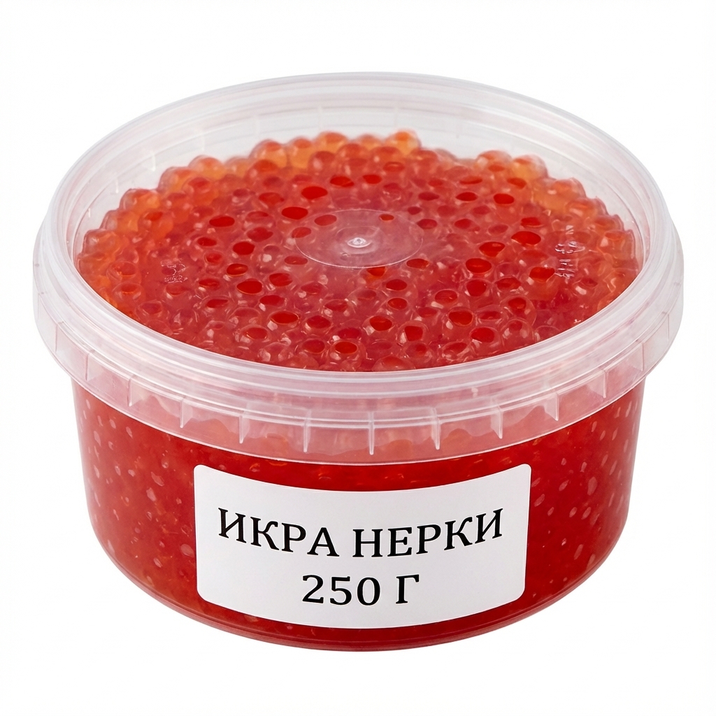 Икра Нерки, 250 грамм
