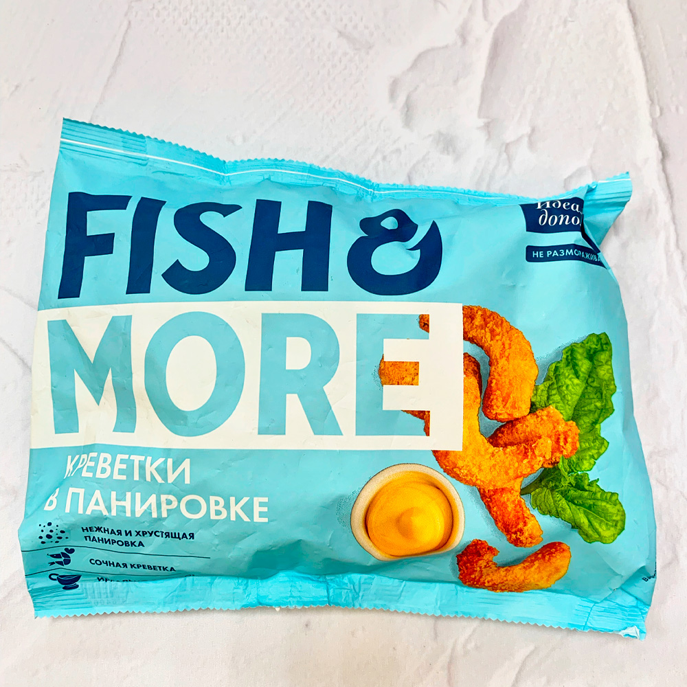 Креветка в панировке PREMIUM FISH MORE, 500 грамм
