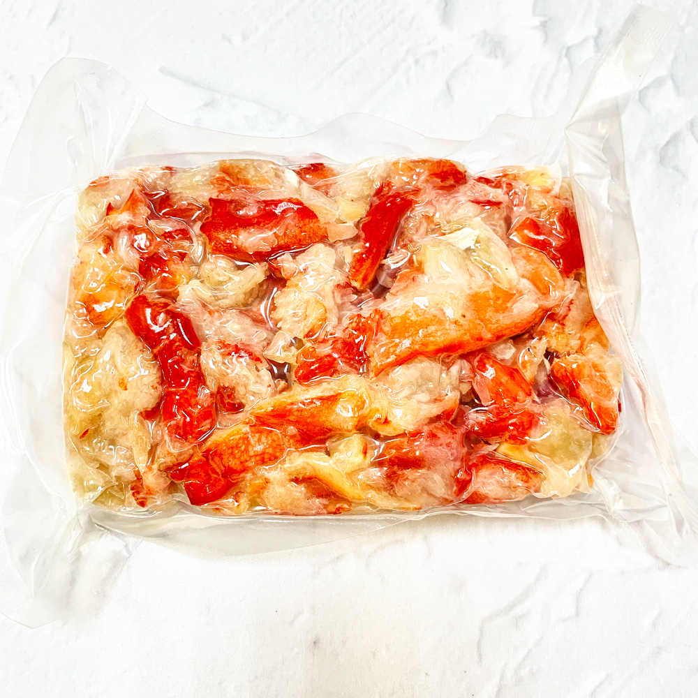 Салатное мясо камчатского краба Крупнокусковое, 500 грамм