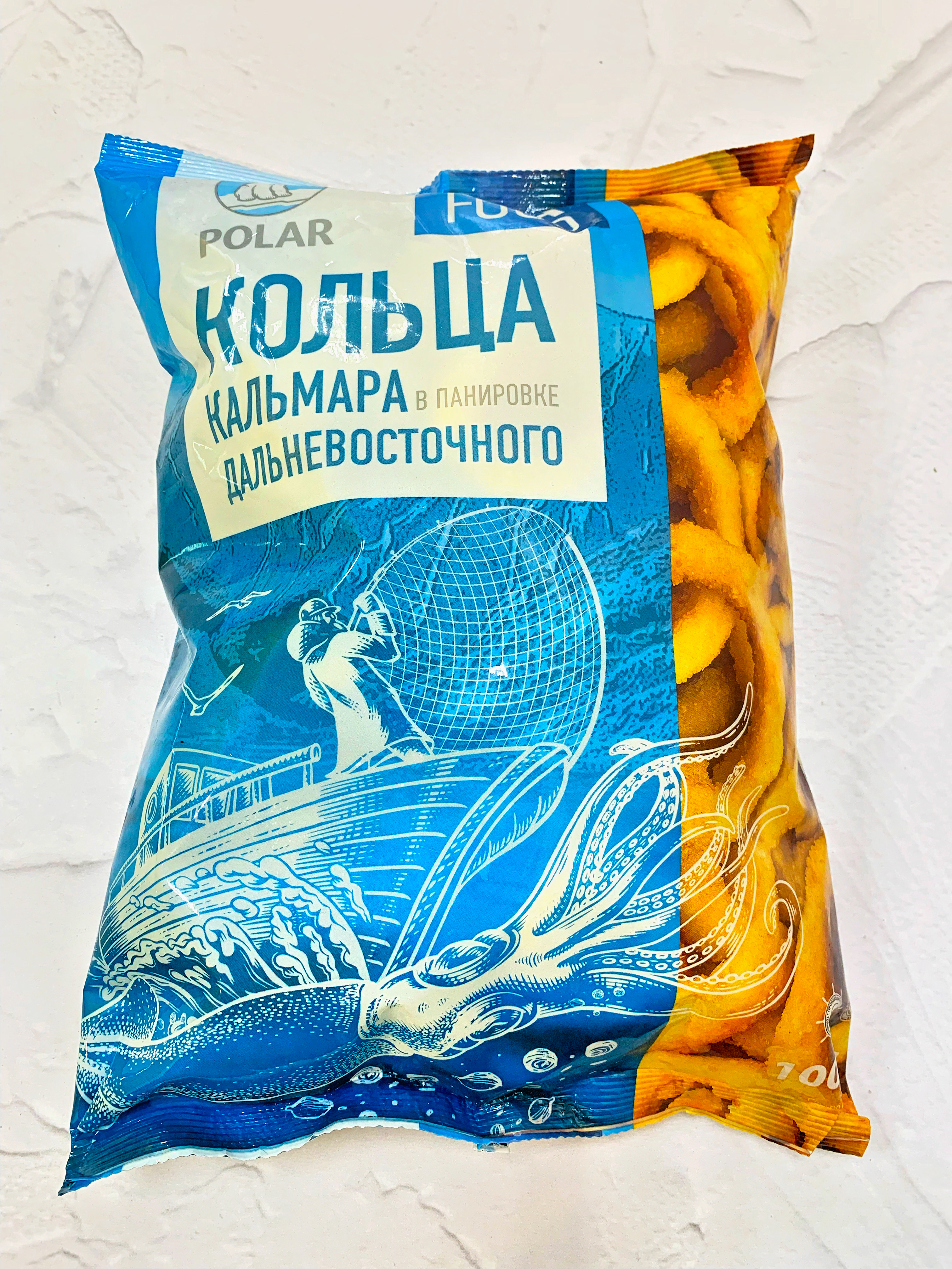 Кольца кальмара  в панировке, 1 кг